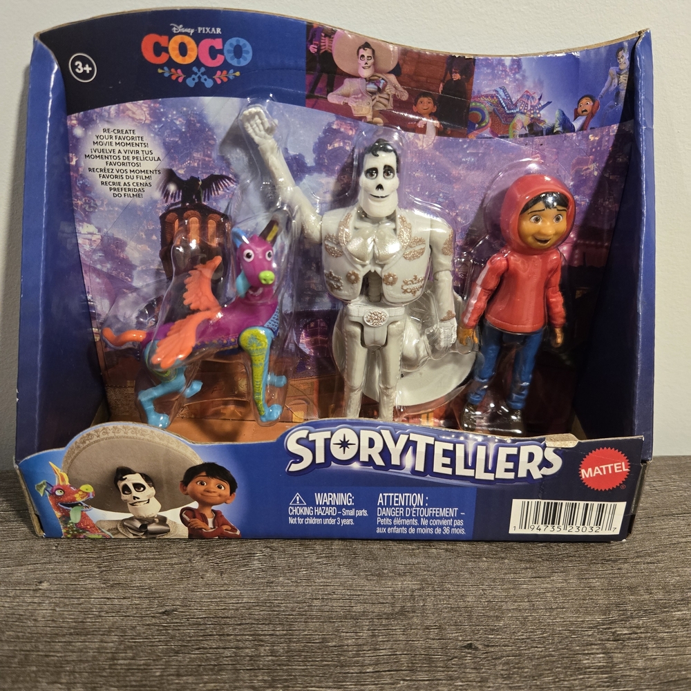 Mattel Disney Pixar Coco Storytellers Toy Set